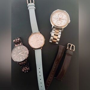 Lot of Fossil Watches